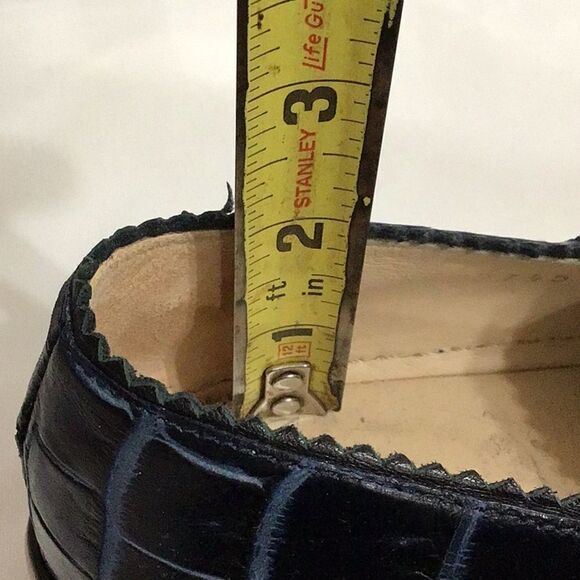 Stuart Weitzman Blue Nuggets Chunky Platform Slip On Sneakers Size 5 1/2 - Picture 11 of 11